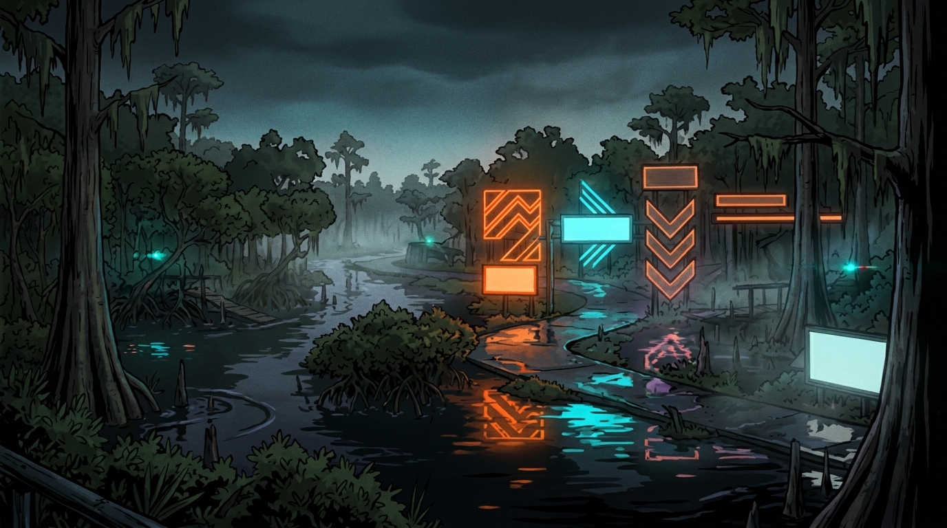 Everglades - Le marais interdit de Leonida dans GTA VI - ambiance 3
