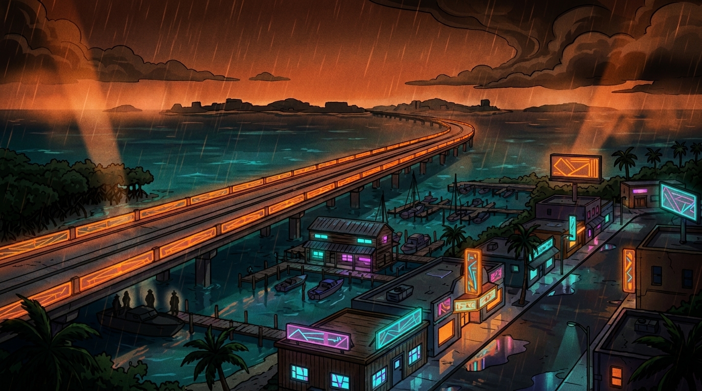 Leonida Keys - L'archipel insulaire de GTA VI - ambiance 2