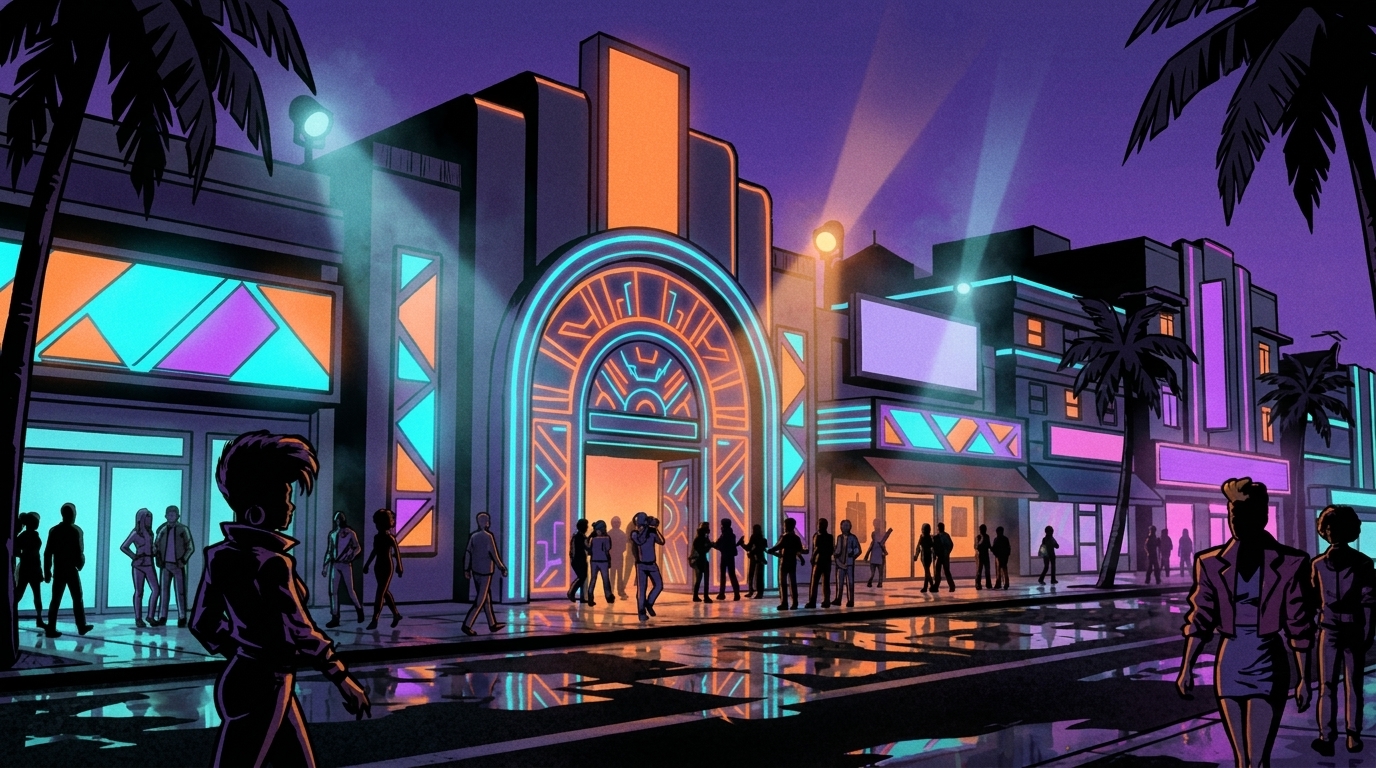 Malibu Club - Le nightclub légendaire de Vice City - ambiance 1