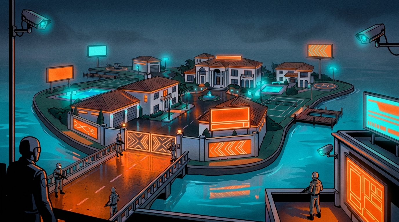 Starfish Island - L'enclave des ultra-riches de Vice City dans GTA VI - ambiance 2