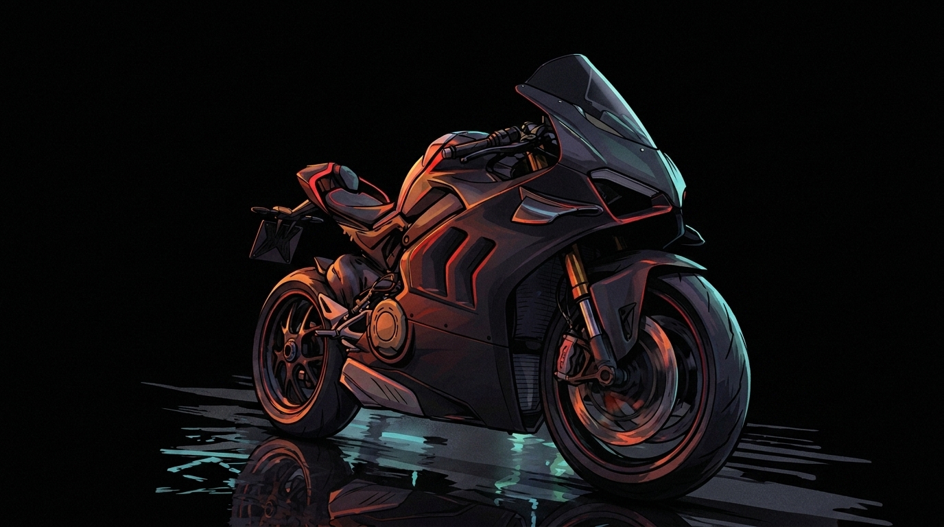 Pegassi Bati 801 - La moto sportive de GTA VI - vue 2