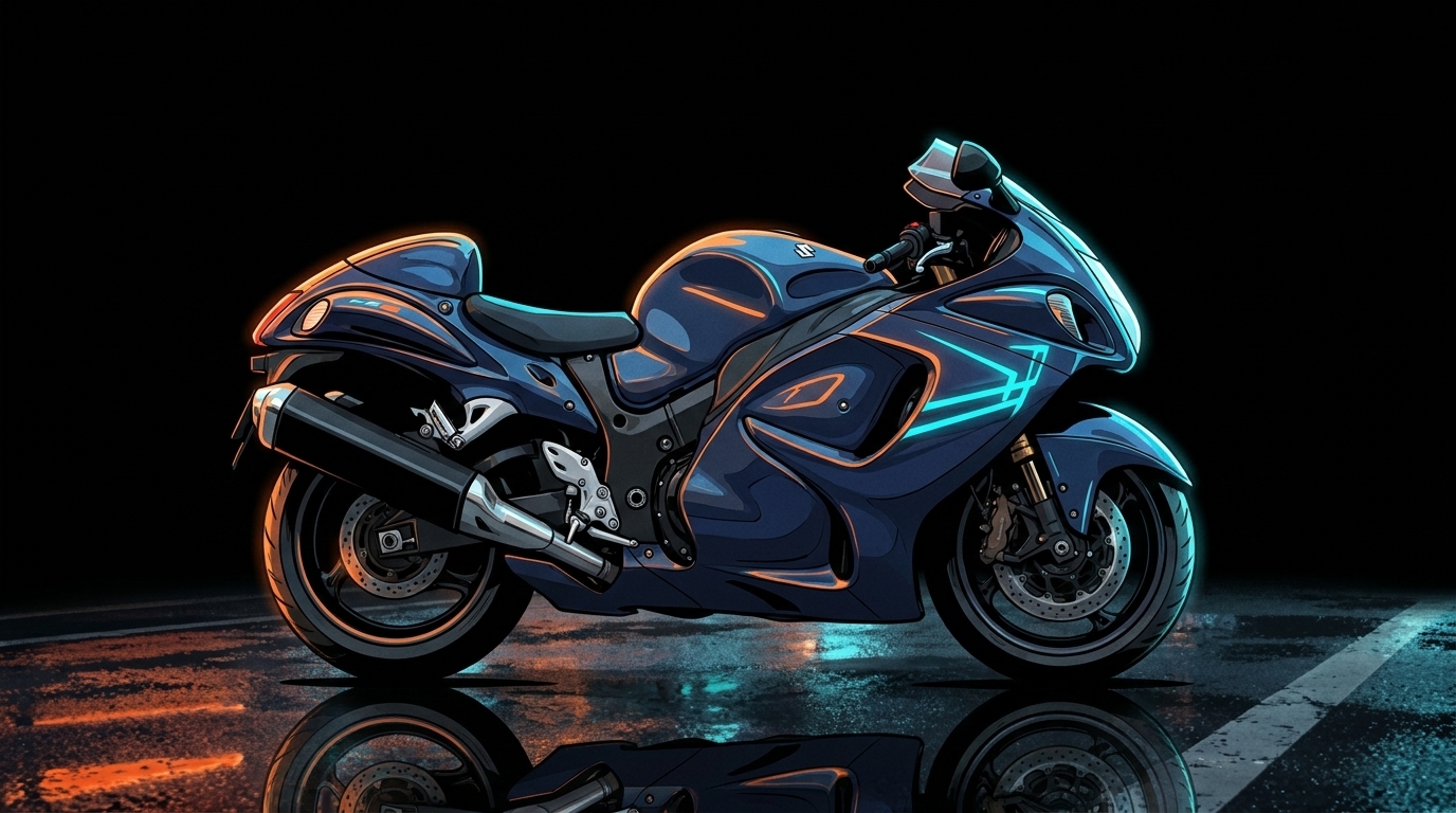 Shitzu Hakuchou - La moto japonaise reine de Vice City - vue 1