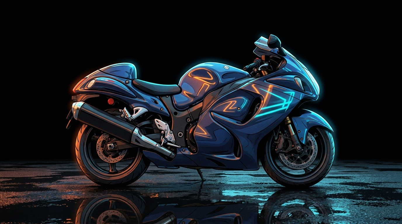 Shitzu Hakuchou - La moto japonaise reine de Vice City - vue 2