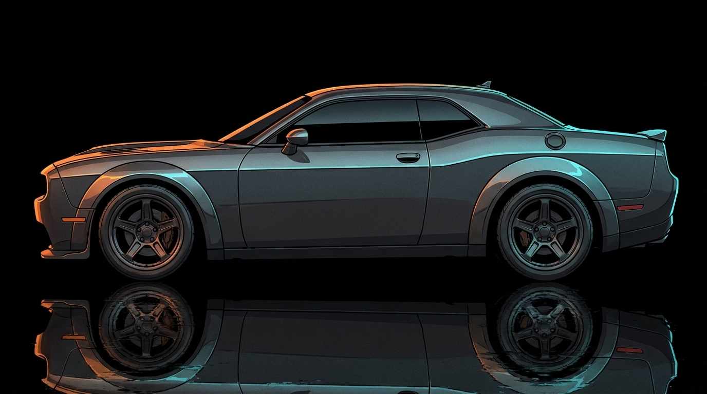 Vapid Dominator - Le muscle car américain de GTA VI - vue 1